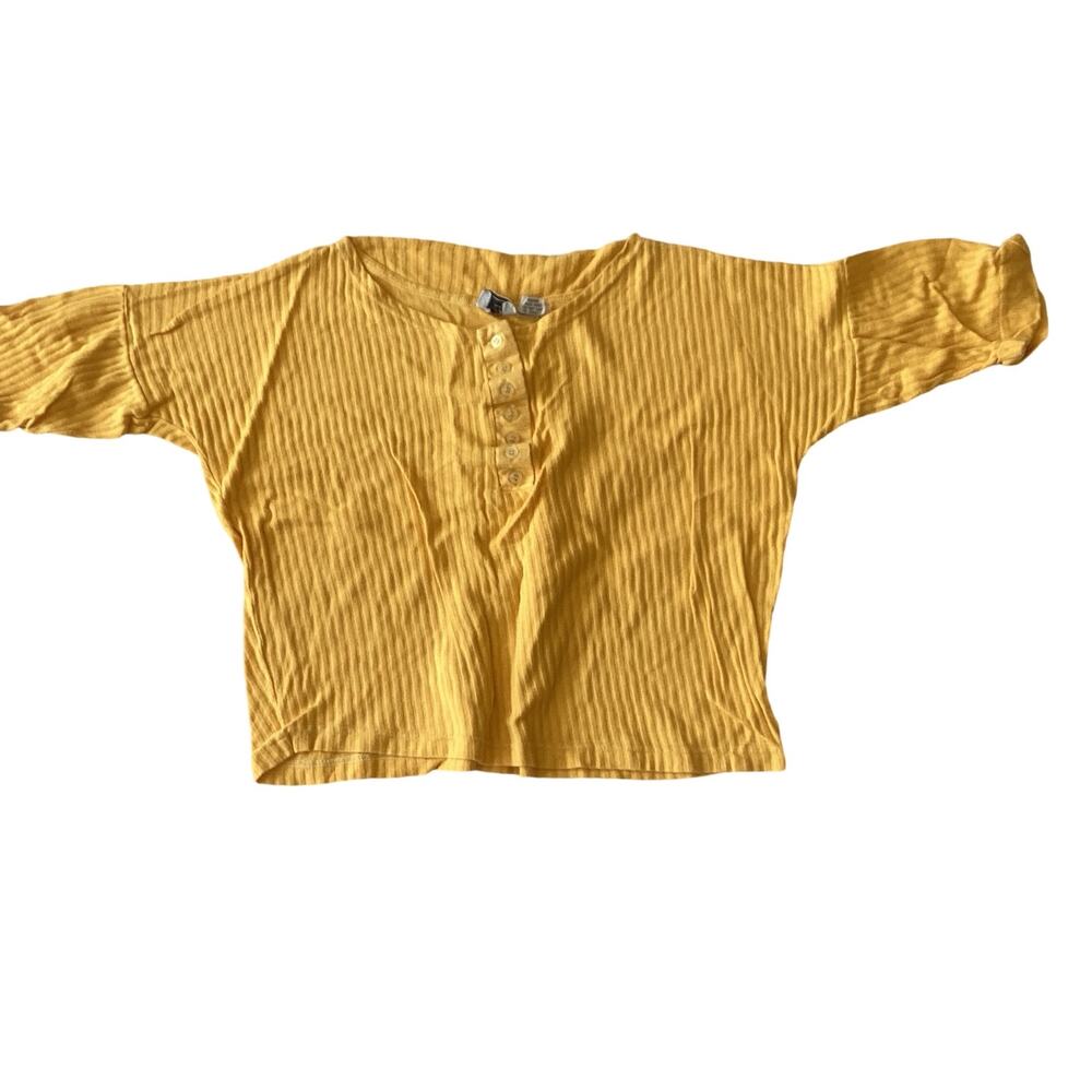 Jennifer Scott Ribbed Henley Top - Picture 3 of 5